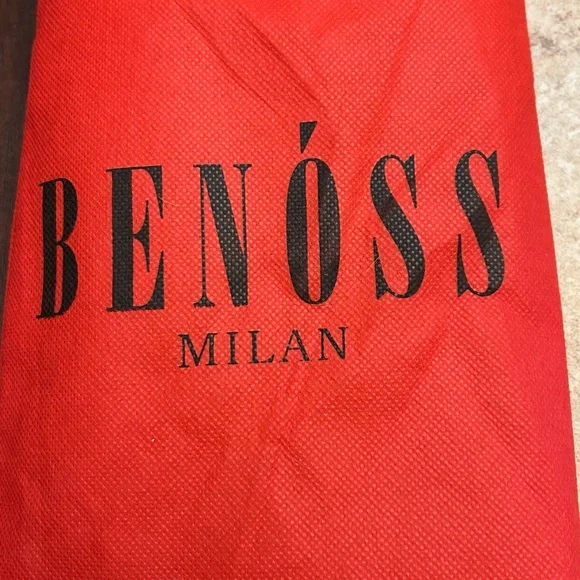 Benoss Milan Zip Around Wallet Gray Vegan Clutch 8.5”x 5” Silver Toned Hardware - Picture 2 of 5